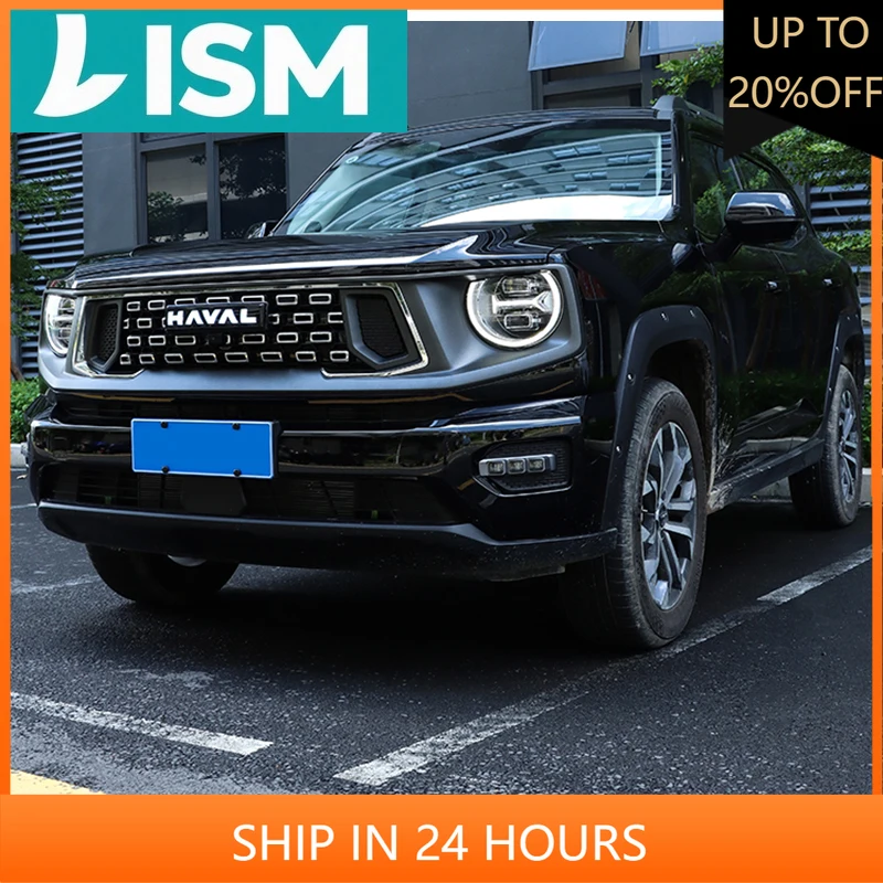 

NEW1 For Haval H7 2025 Car Styling Luminous Emblem Grille Dynamic Flowing Light Emblem Illuminated Auto Modificaiton Accessories