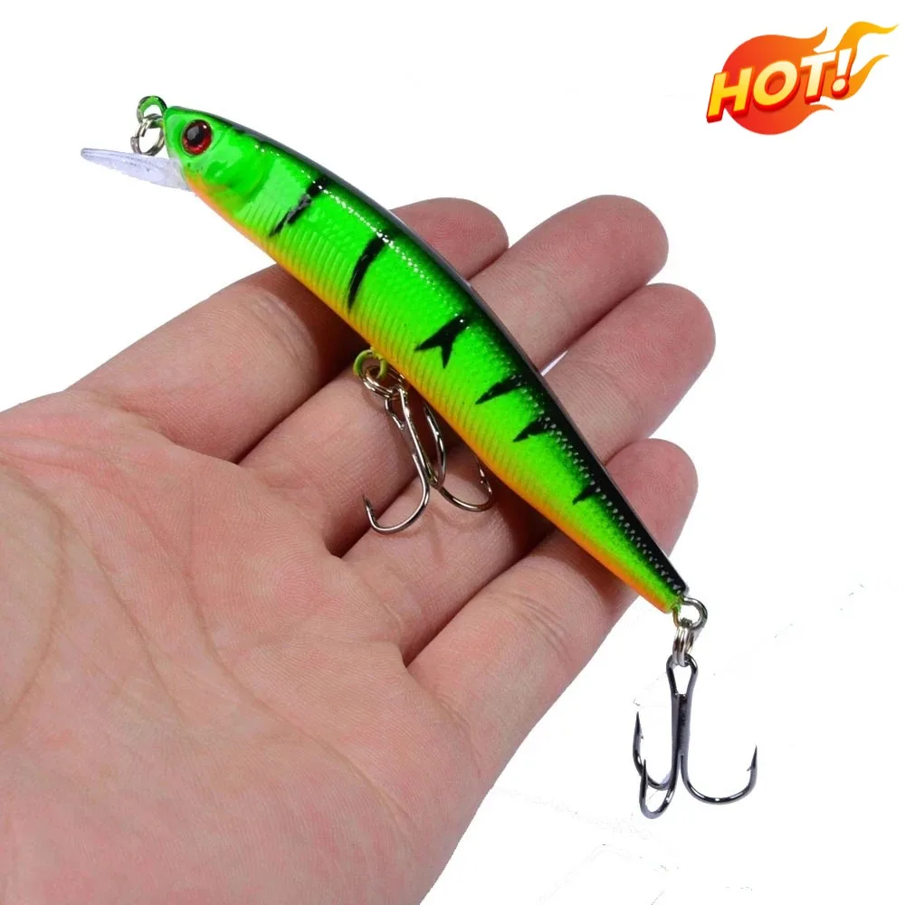 Luya Simulated Fake Bait Diving Minnow Suspended Long-range Throw Stop Long-distance Plastic Fishing Freshwater Sea Fishing