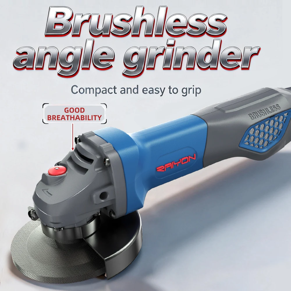 

Портативная электрическая полировально-шлифовальная машина профессионального класса с бесщеточным двигателем, 100 мм (4 дюйма), M10, с переключателем, энергосберегающая