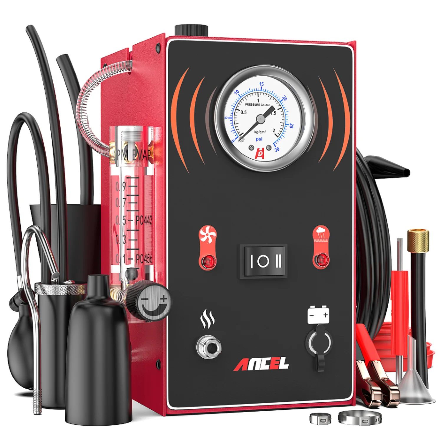 

ANCLE S300 USA/EU Smoke Leak Detector Efficient Smoking Machine Built-in Air Pump EVAP System Diagnostic Tools