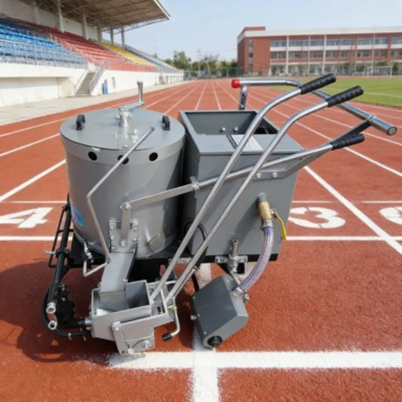 

CE Certified​ Road Marking Equipment, Hand Push Type with Anti-Leak Hopper for Smooth Marking Operation