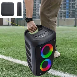 JBi Boombox 1/2/3 Speaker Handle Protector | Non-Slip Grip, Durable Textile Material,Compatible with JBi Boombox 1/2/3 Speakers