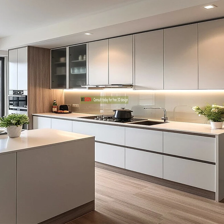 Multifunctional Eco-friendly Modern Glass Door Modular Cabinet Faucet Living Room Bedroom Dining Room Wine Cellar Hospital
