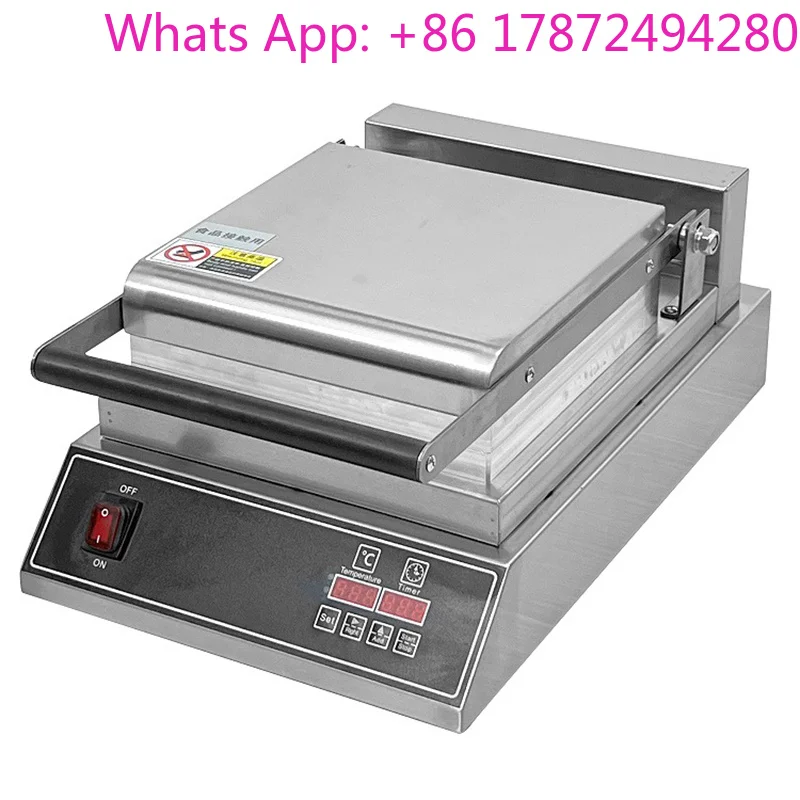 

10Pcs Electric Commercial Or Household Biscuits Maker 110V-240V 1500W Adjustable Thermostat Cookie Maker Machine