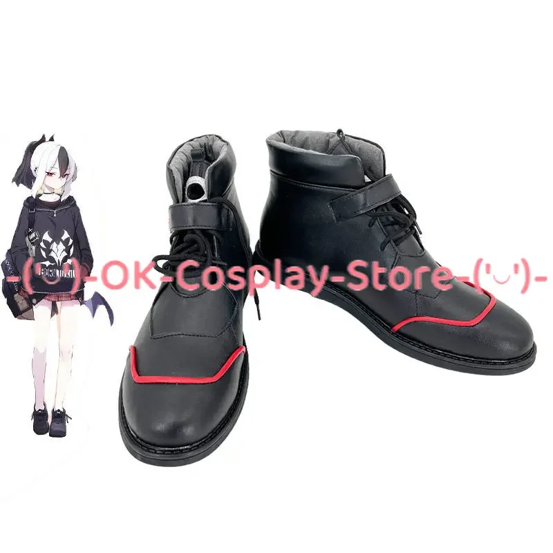 Game Blue Archive Onikata Kayoko Cosplay Shoes Halloween Carnival Boots PU Shoes  Cosplay Props Custom Made