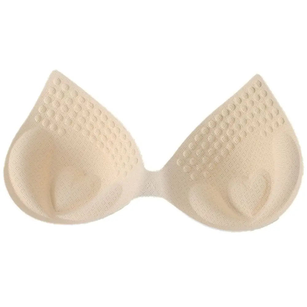 Push Up Padding Bikini Inserts For Women Chest Pad Solid Color Chest Enhancers Intimates Accessories Sponge Bra Pad Bra Padding