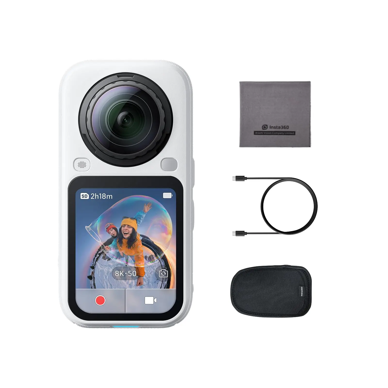 Insta360 X6 panoramic sports camera 8K HD, anti-shake and waterproof