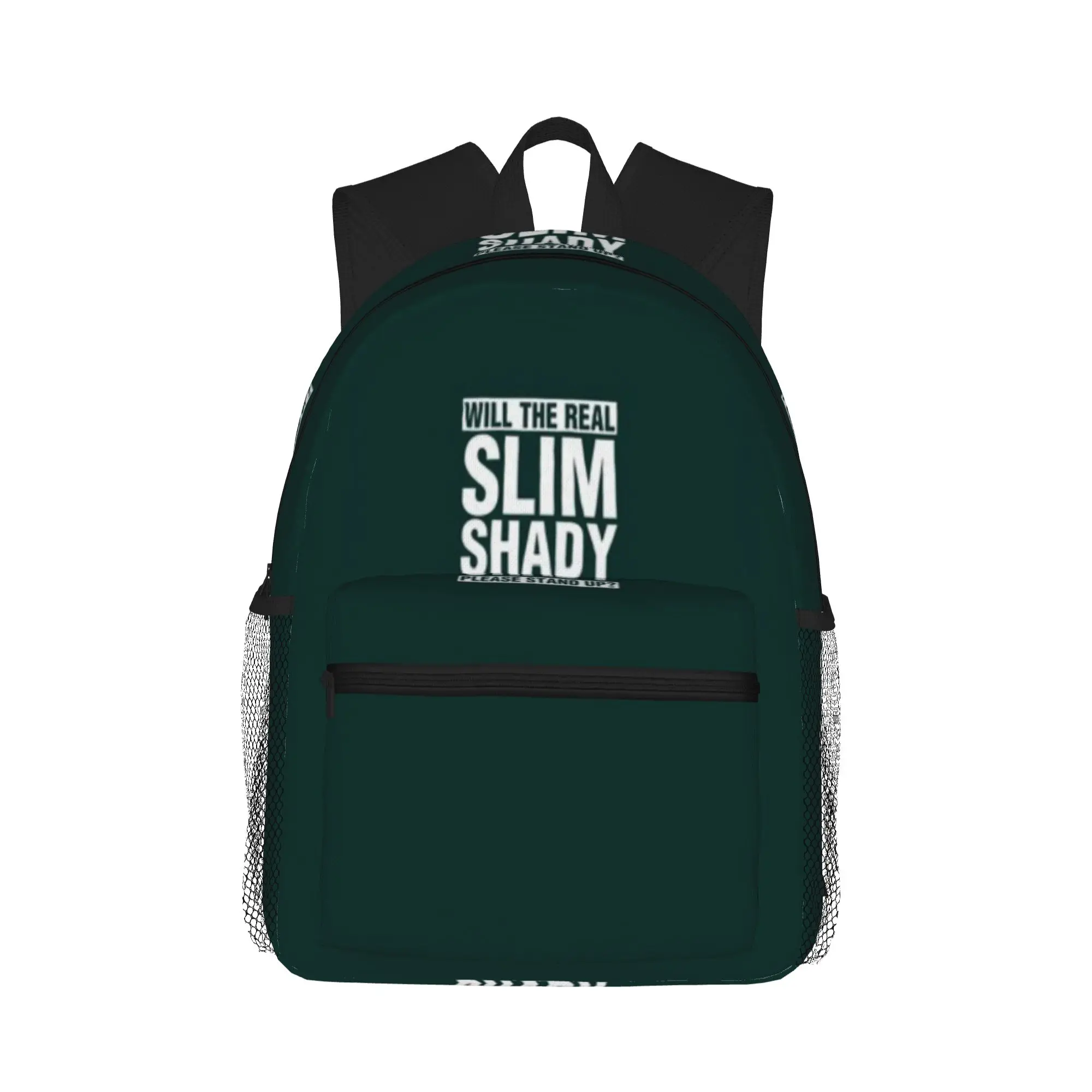 Eminem Merch Please Stand Up  Casual Backpack for Students and Adults Female bags