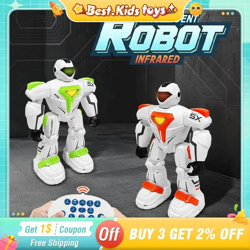 Programowalny robot RC G26, inteligentny pilot zdalnego sterowania gestami, indukcja, muzyka, śpiewanie, tańczenie, mechaniczne zabawki dla dzieci, prezent dla chłopców.
