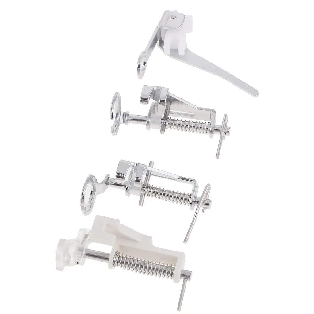 모션 오픈/클로즈 토 퀼팅/자수/다잉 프레서 풋 세트 4개