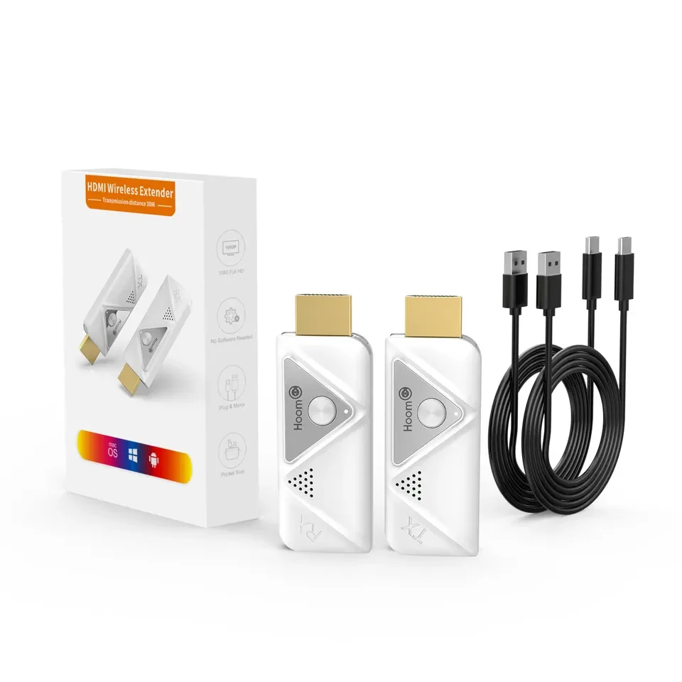 100ft 1080P Wireless HDMI Transmitter and Receiver Extender Video Sender 30M No driver installation