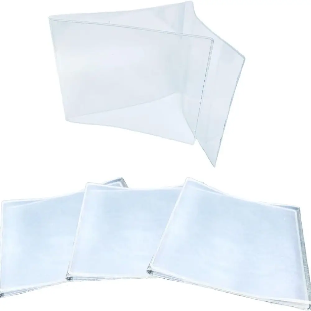 Matte Clear Mahjong Card Sleeve Waterproof Lightweight Mah Jongg Cards Holder Oil-resistant Durable Scorecard Cover Card Game