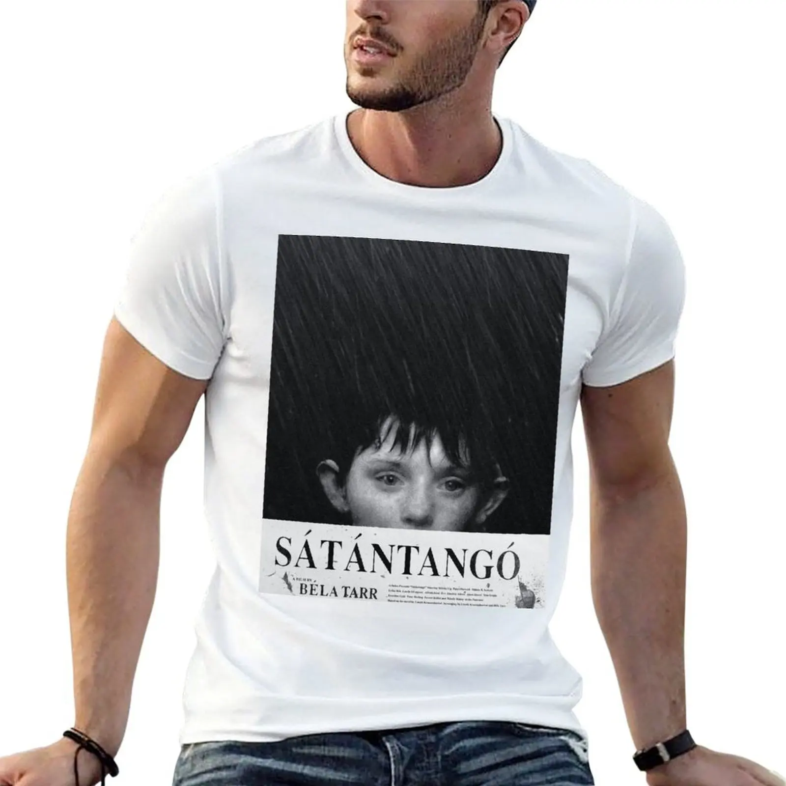 

shirt shirts t Sátántangó funny T-Shirt man t man t anime shirts for man luxury