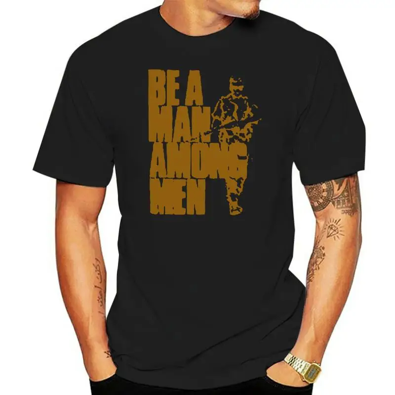 Be a man among men NEW Rhodesia T-Shirt Rhodesian light infantry shirt