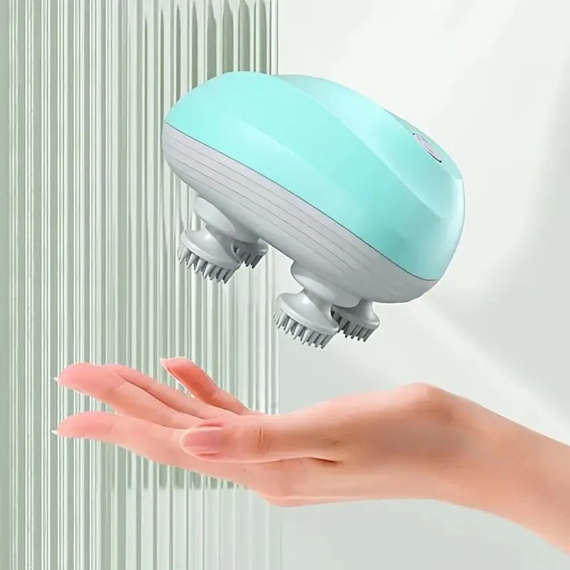 Head Cat Claw Massager for Refreshing, Scalp Massager for Massaging Scalp Tissue, Kneading Nodes, Portable Hair Scraper for Rela