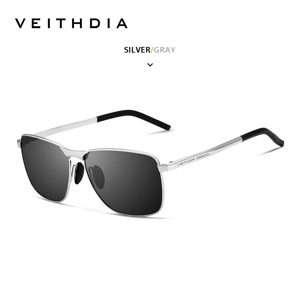 VEITHDIA Merk mannen Vintage Sport Zonnebril Gepolariseerde UV400 Lens Brillen Accessoires Mannelijke Outdoor Zonnebril Voor Vrouwen V2462