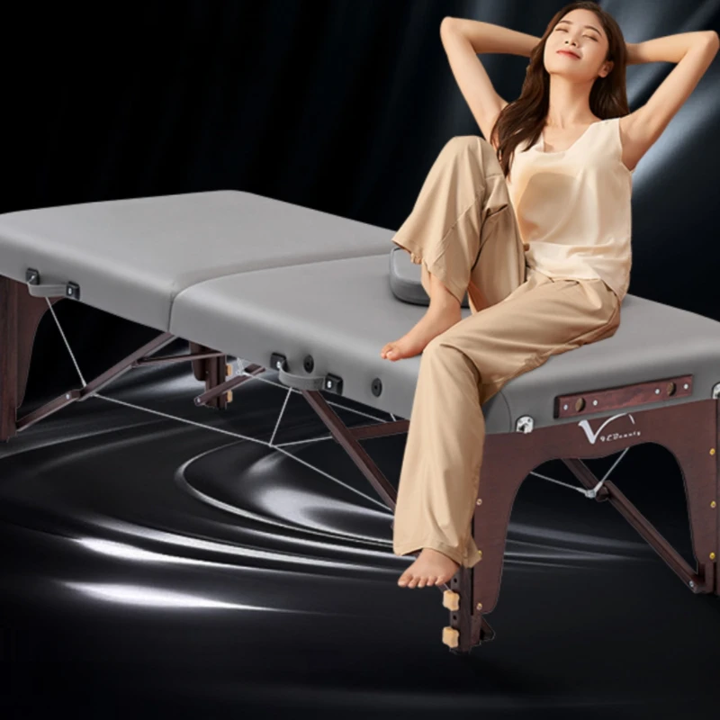 

Folding Bed Stretcher Cosmetic Aesthetic Beauty Portable Massage Table Stretchers Professional Pliante De Bed Lashes Salon