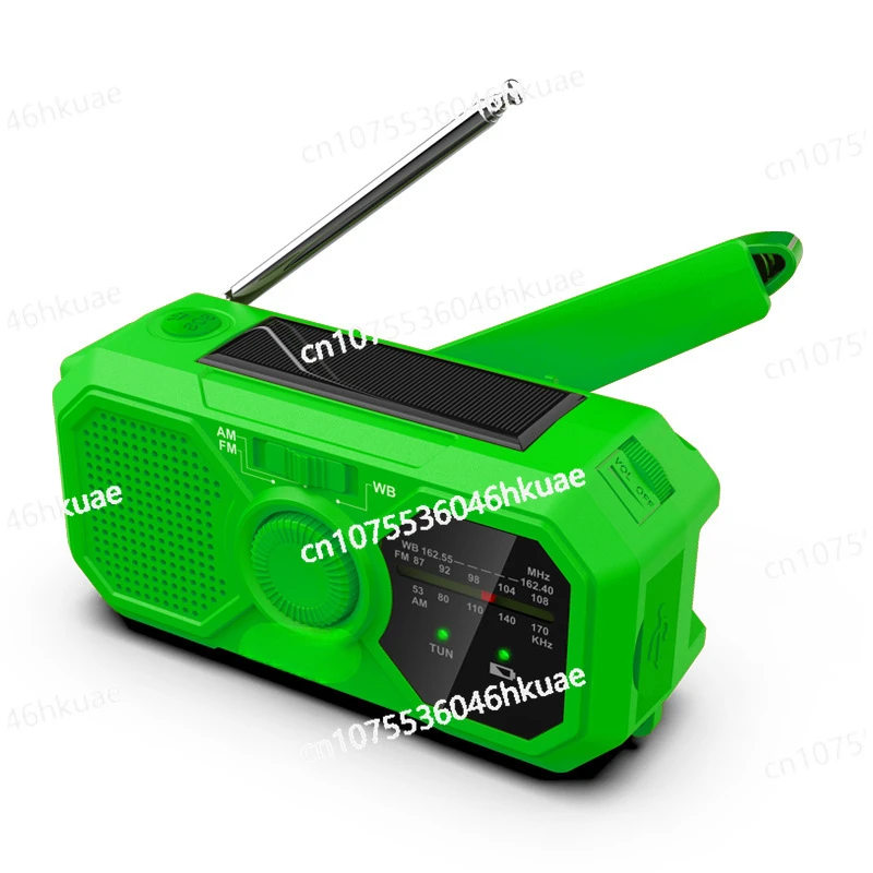 Multifunctional Emergency Radio Hand Crank Power Generation Solar Power Bank