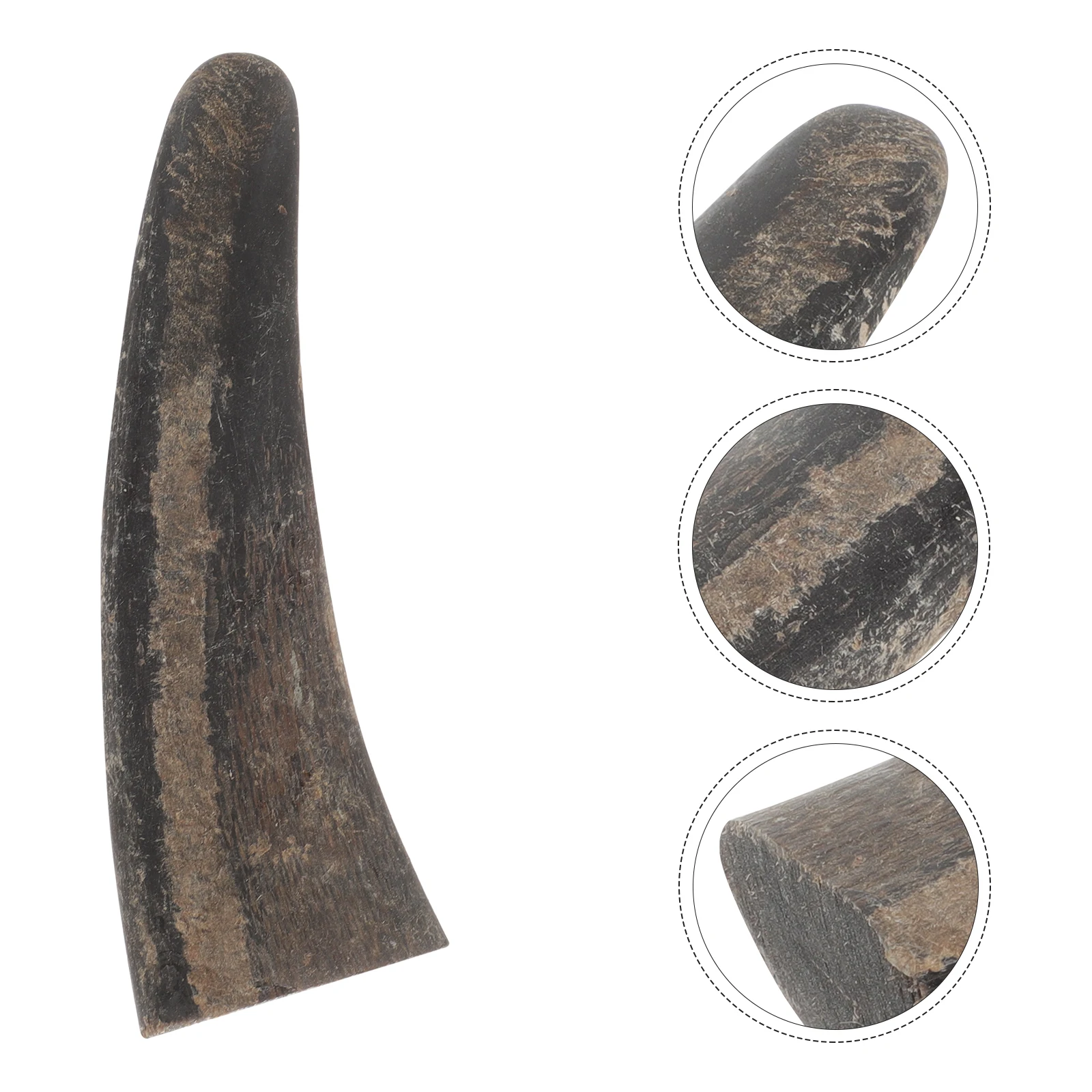 

Черные насадки из рога буйвола, 11-14 см, натуральные рога быка для бусин, принадлежности для резьбы по дереву своими руками, материалы, твердые заготовки с рогами