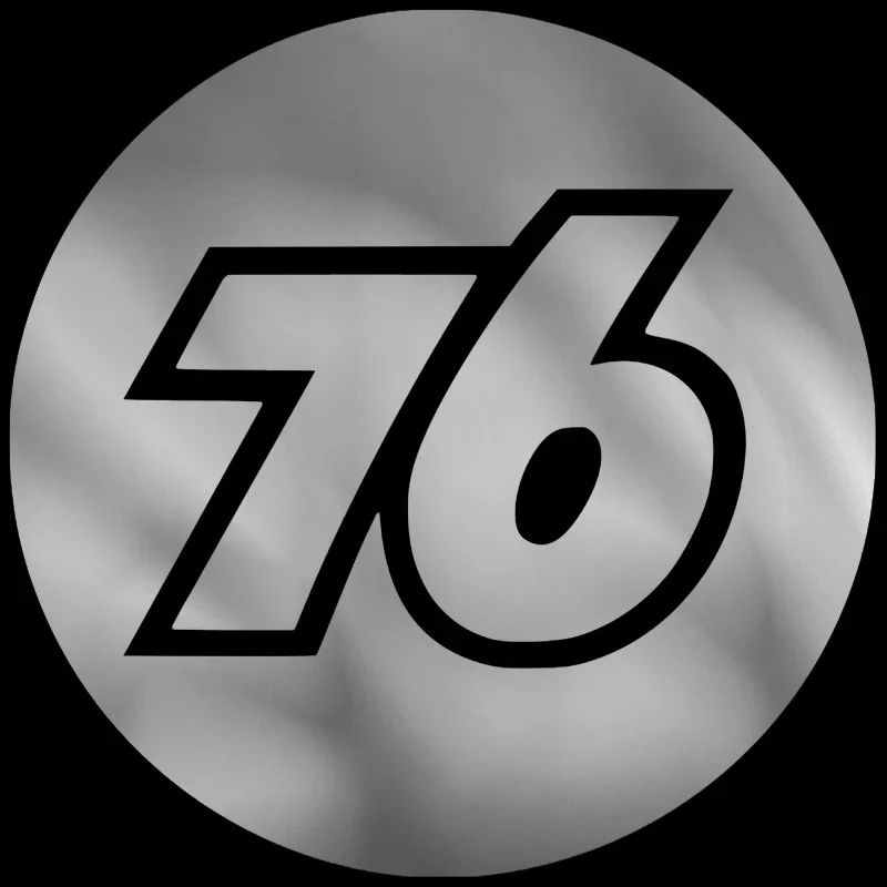 15cm Racing Car MotorcycleSticker Number 76 Products Personality, Sticker Cute, Stylish, Stickers on Motorcycle Decoration PVC
