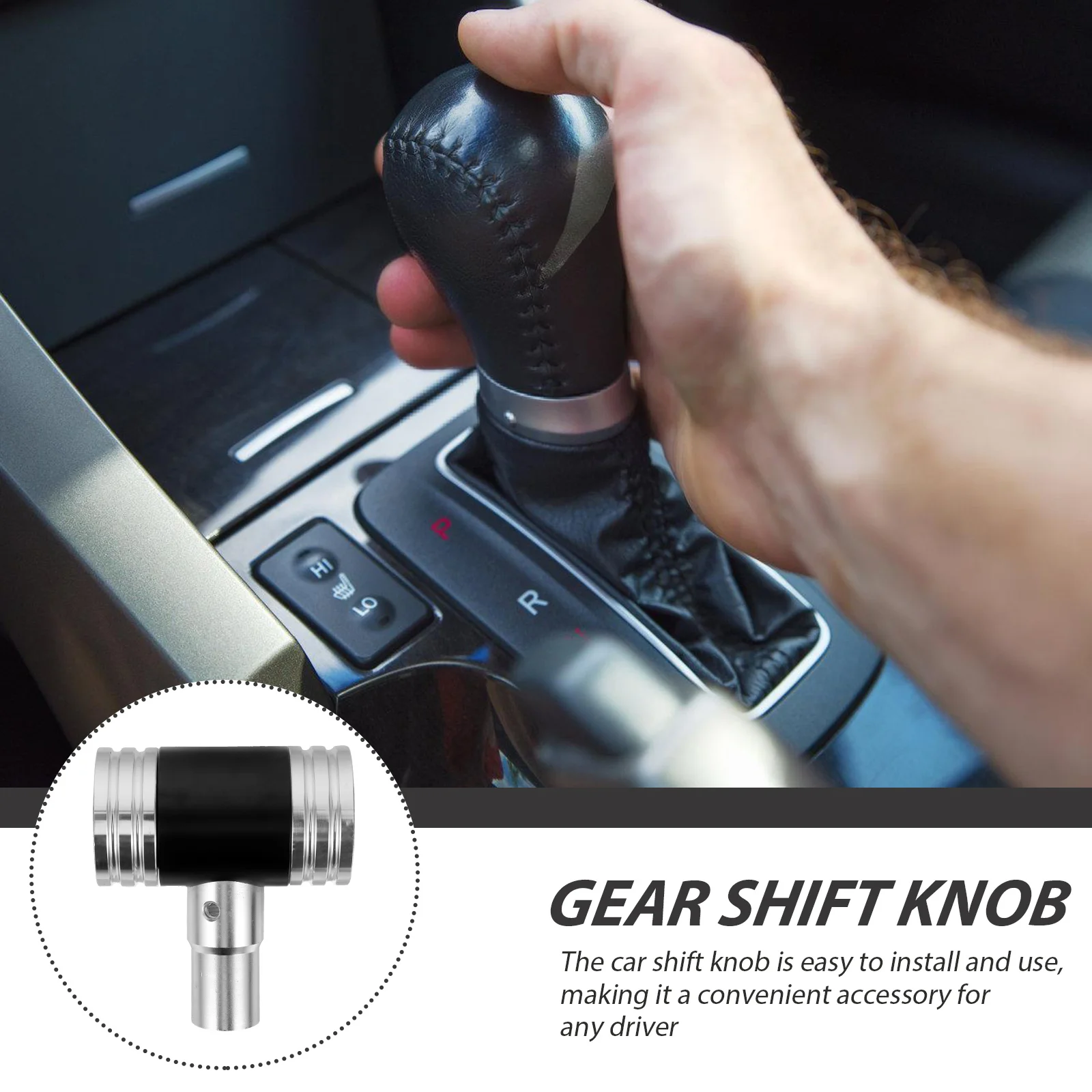 

Airplane Style Aluminum Alloy Gear Shift Knob Manual Car Shifter Stick Handle Replacement Cool Shift Knob Durable Elegant Car