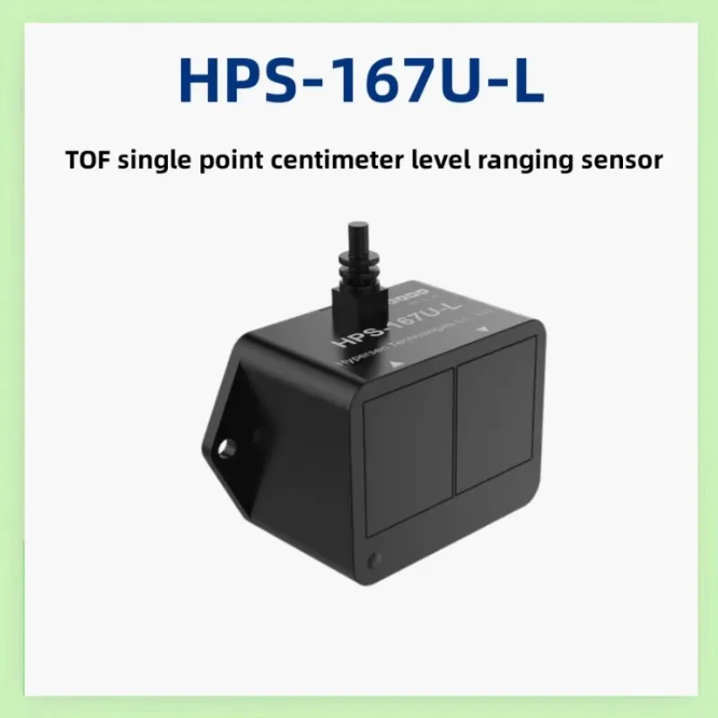 Hypersen HPS-167U-L uart/ HPS-167C-L CAN AGV 50m lidar Laser Infrared Ranging Obstacle Avoidance ToF Measuring Sensor Transducer