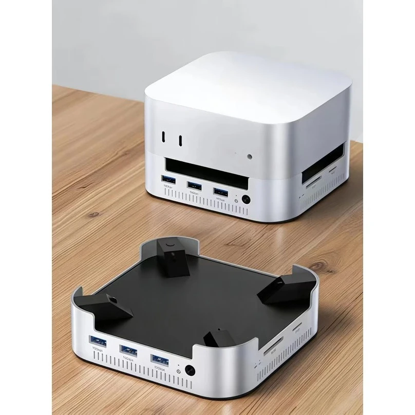 USB‑C Docking Station Stand USB Hub M.2 SSD Storage Expansion Card Reader for Mac Mini M2 M4 M4Pro M6