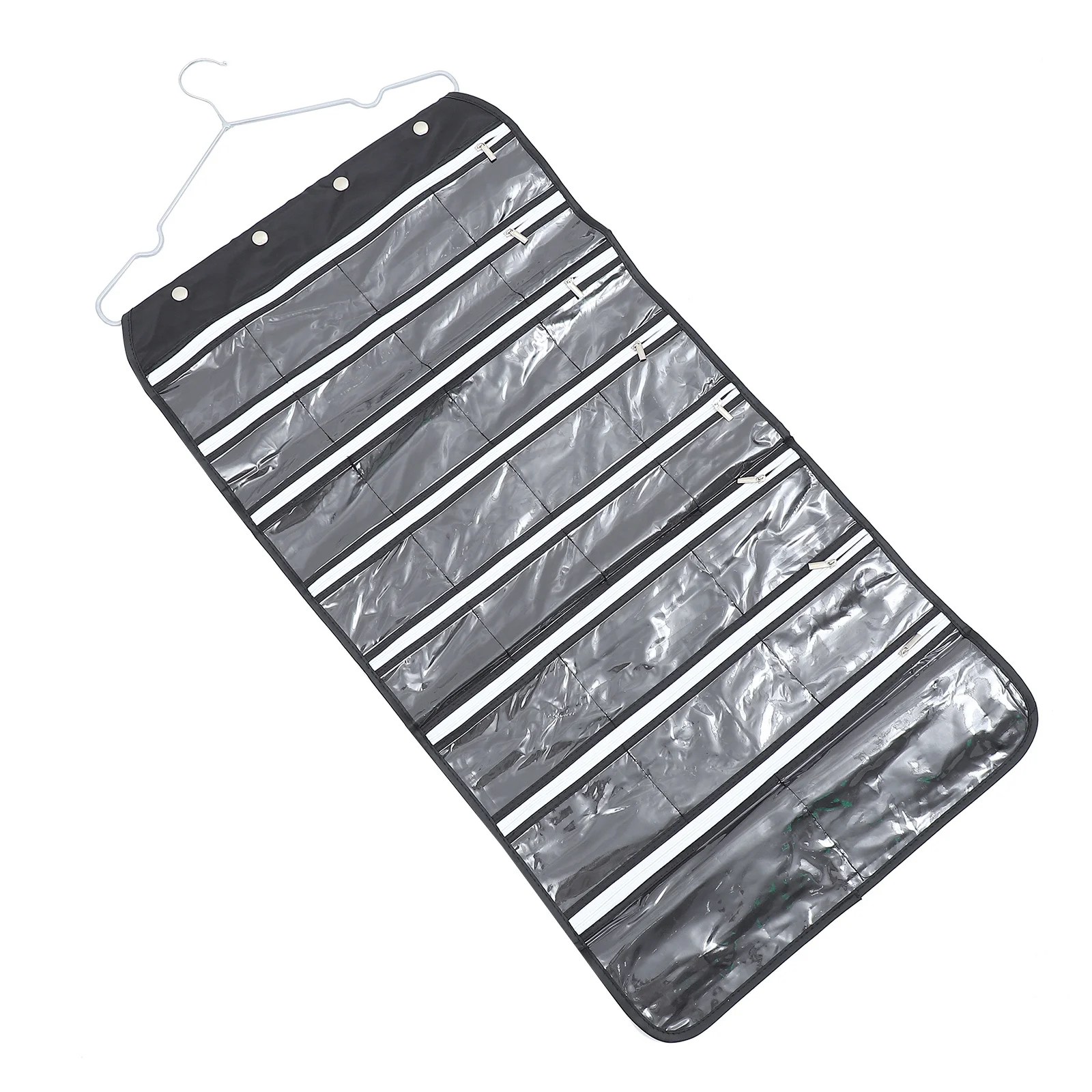 

Jewelry Storage Bag Double-Side Hanging Pouch For Necklace Bracelet Earring Organizer Sundries Storage Pouch Jewelry Hanging Bag