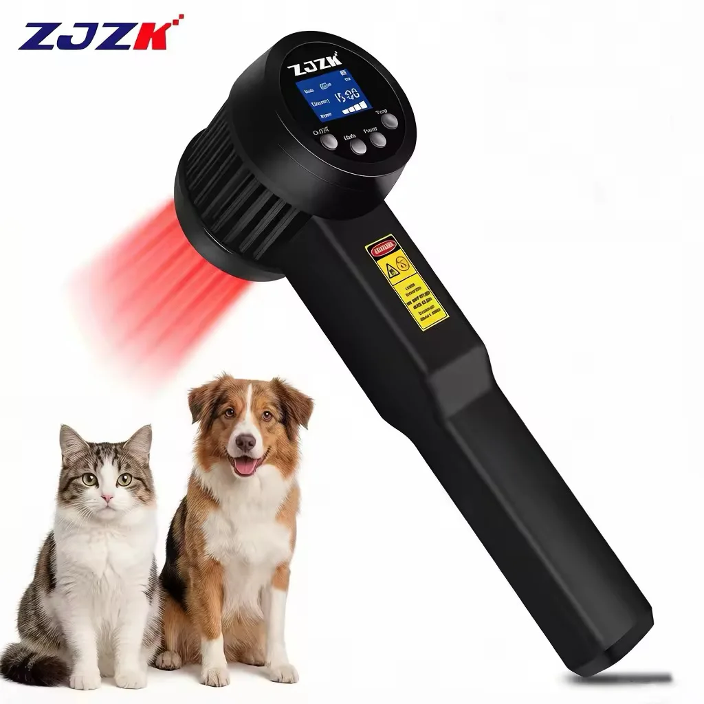 2026 Portable 3W 650nm 808nm Cold Laser and Red Light LLLT Therapy Device for Pet Wrist Joint Pain and Physical Therapy