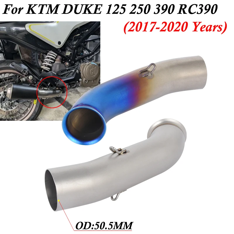 Silencieux D’échappement Modifié Moto 51mm - Pour Z900, KTM790 - Neuf