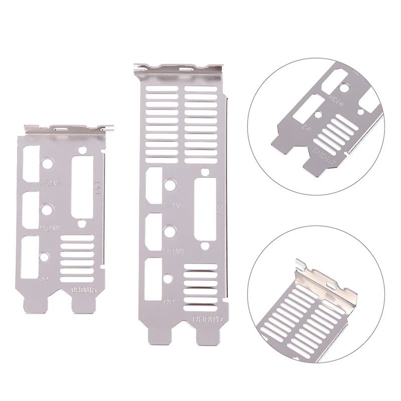 IO I/O 쉴드 백플레이트 브래킷, GIGABYTE GTX730 750 1050Ti 1650 그래픽 카드 베젤 블랭크 배플 액세서리