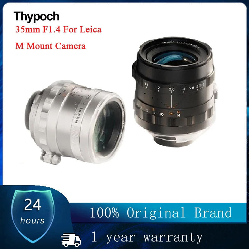 Thypoch 35mm F1.4 ASPH Full Frame Large Aperture Manual Focus Lens for Leica M Mount Camera for Leica M-M M3 M6 M7 M8