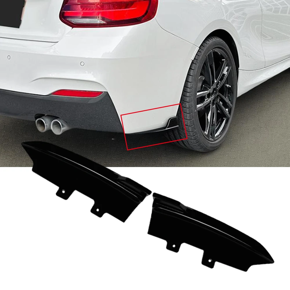 

Rear Bumper Diffuser Splitter Canard Spoiler for BMW 2 Series F22 F23 M Sport 2015 2016 2017 2018 2019 Car Accessories