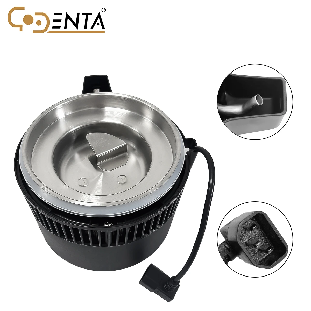 Home 4L SUS Water Distiller Purifier Digital Display Time Temp Control Pure Distilled Water Filter Distillation Equipment
