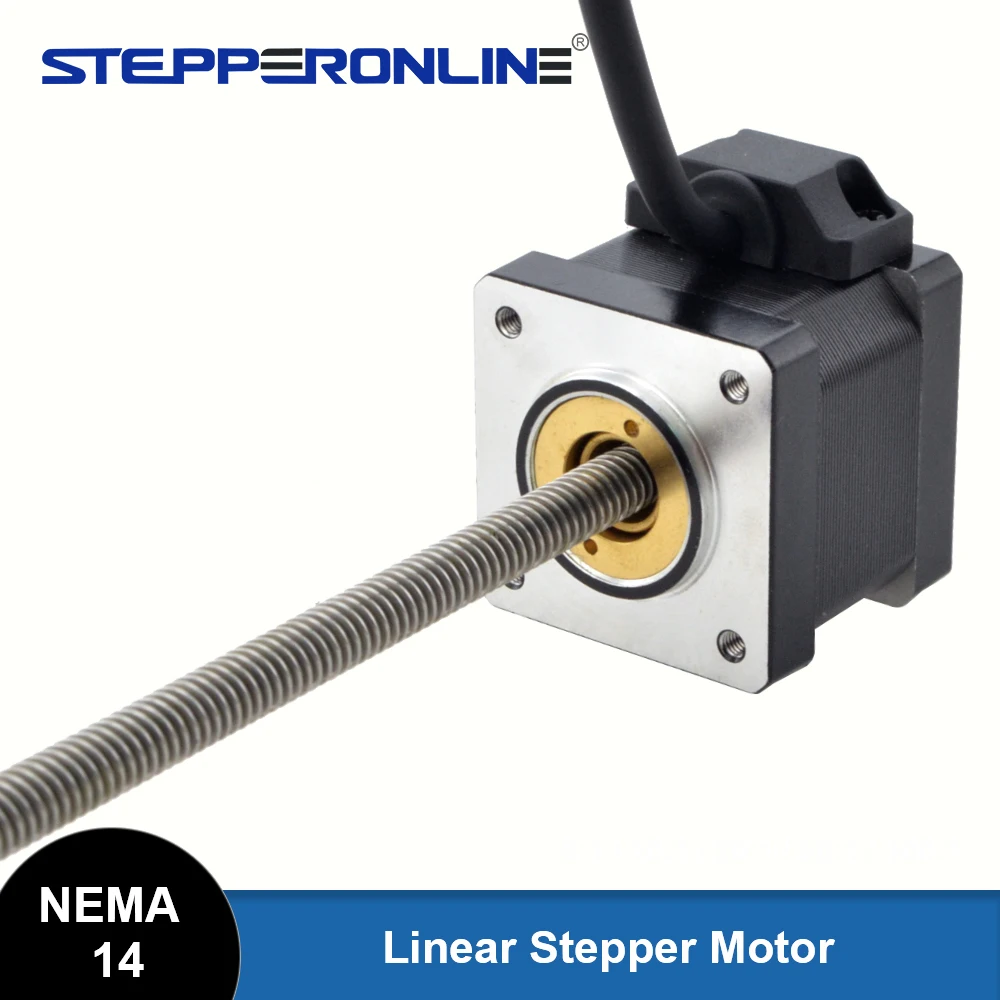 stepperonline-nema-14-非キャプティブ-acme-リニアステッピングモーター-635mm-ネジ-200mm-長さ-34mm-スタック-18度-z軸-3dプリンター用