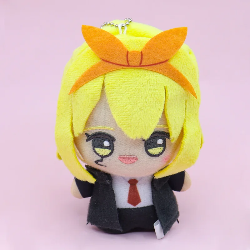 Magia e Músculos Plush Toy Keychain, Presente Pingente Bonito, Mashle, Músculos, Limão, Lance, Dardo, Action Figure, Saco Macio, 10cm