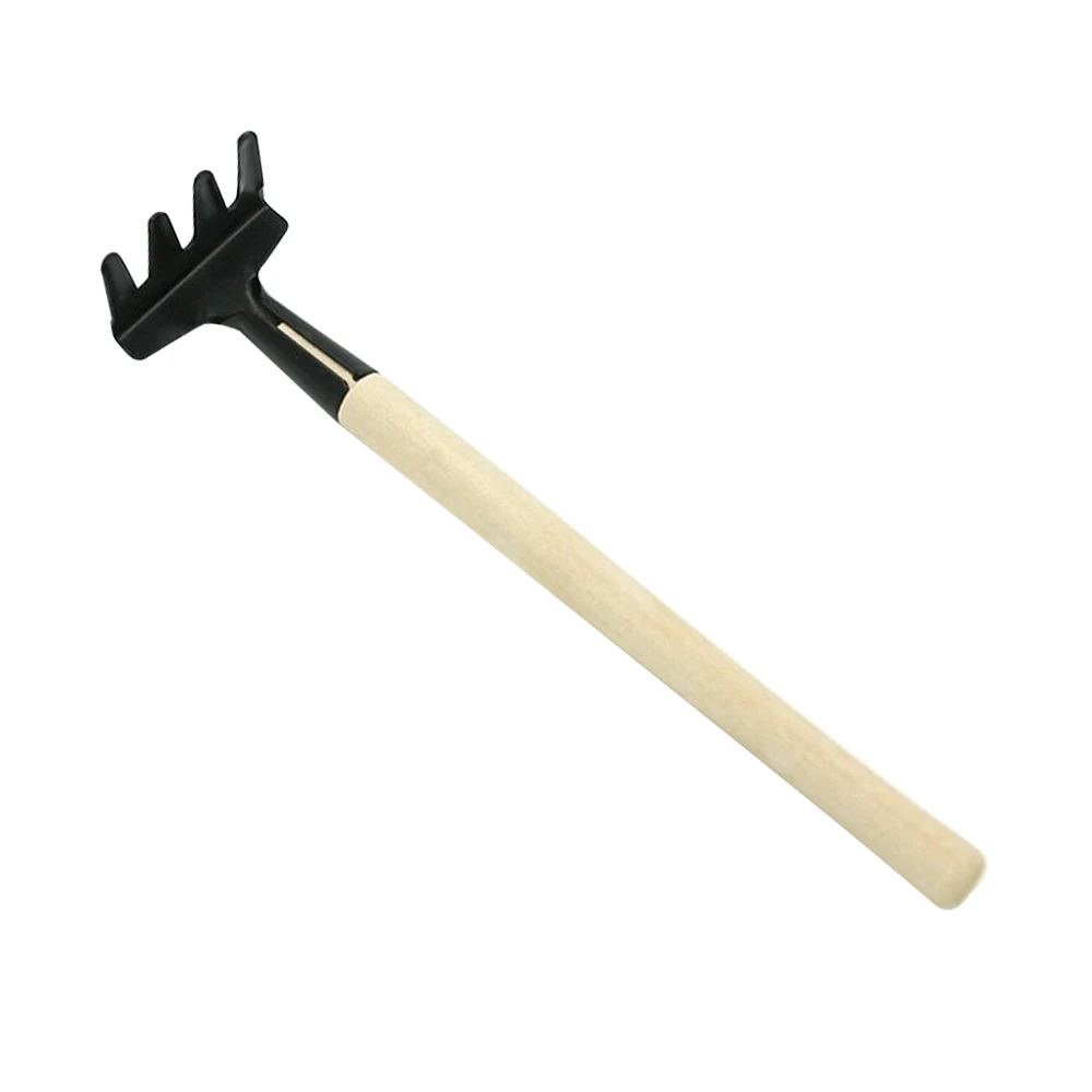 3 قطعة مجرفة صغيرة مرحبا أشعل النار مجموعة أداة حديقة صغيرة بونساي أداة مجموعة مقبض خشبي رئيس معدني مجرفة المجرف للزهور بوعاء النبات