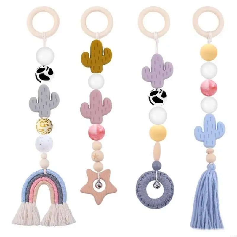 

Силиконовые круглые бусины, пищевые бусины для прорезывания зубов, DIY ювелирные изделия без бисфенола А, детские игрушки для