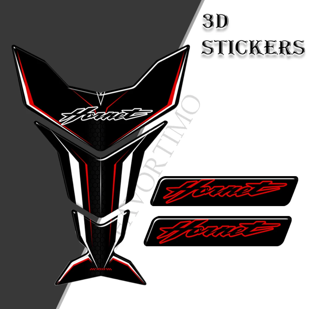 

For Honda Hornet CB600F CB250F CB250 CB1000R CB 160R 250 600 900 Motorcycle Tank Pad Protective Decal Fish Bone Stickers