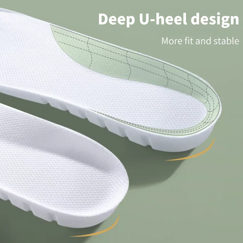 1 زوج امتصاص الصدمات الرياضة الارتفاع زيادة نعل للأقدام رجل إمرأة نعل إيفا وسادة الأحذية الناعمة #6