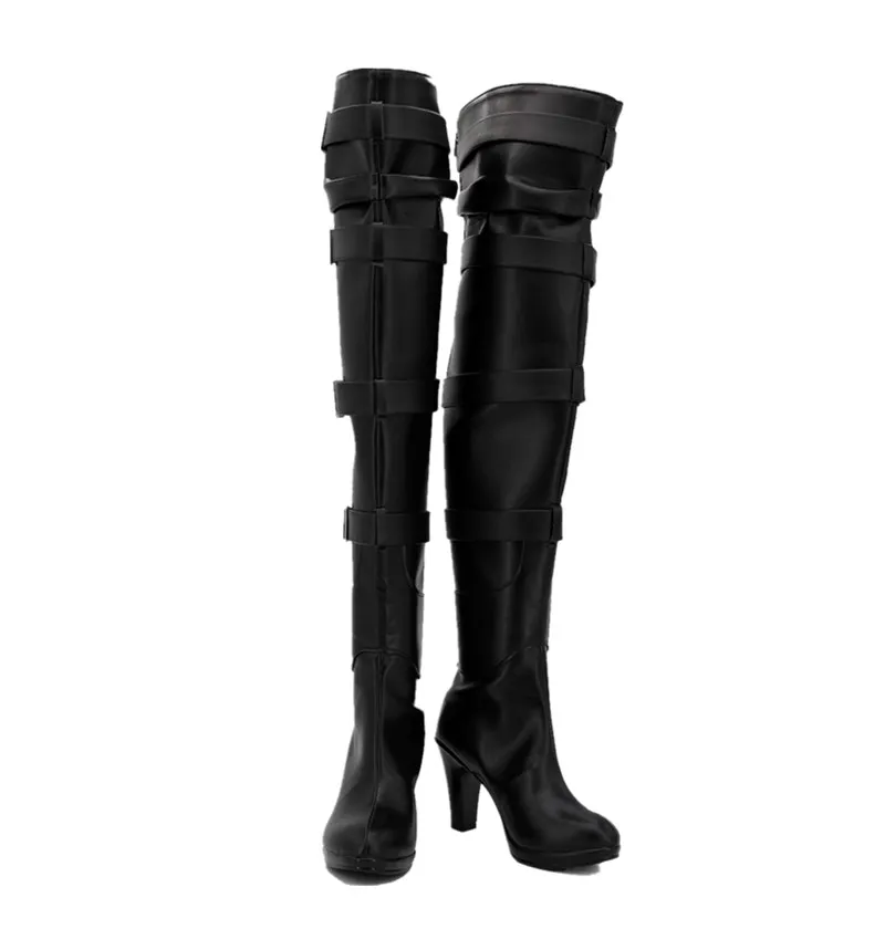 Yennefer Cosplay Schuhe Stiefel Halloween Kostüme Zubehör Nach Maß