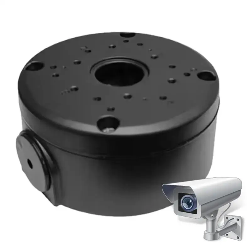 Dome Camera Mounting Box Security Camera Bracket Outdoor Base Junction Box Waterproof Camera Cover For Dome Cameras And Solar