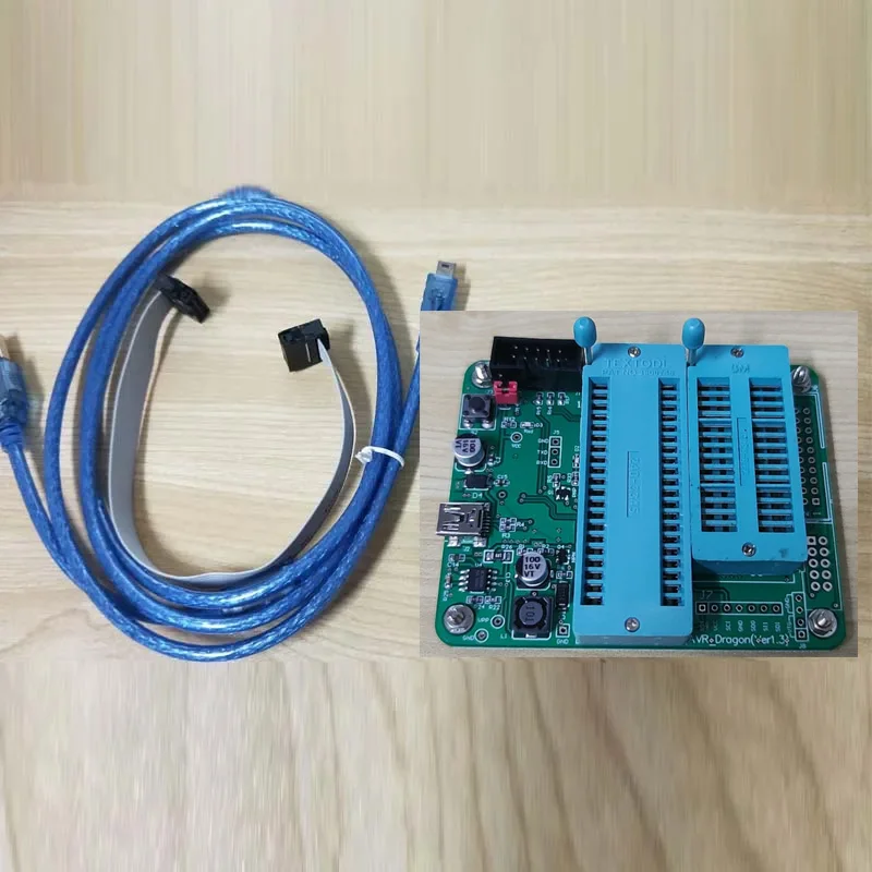 Programator szeregowy wysokiego napięcia 3 w 1 AVR / Programator równoległy wysokiego napięcia / ISP / Obsługa Mega328P 13A