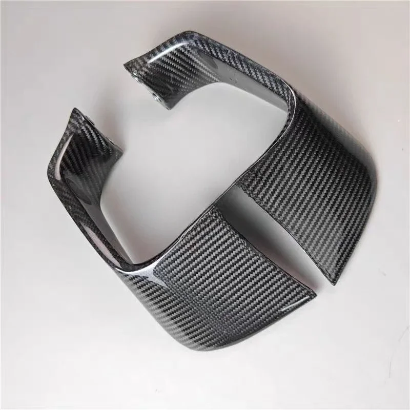 Carbon fiber side panel refitted fixed wind wing