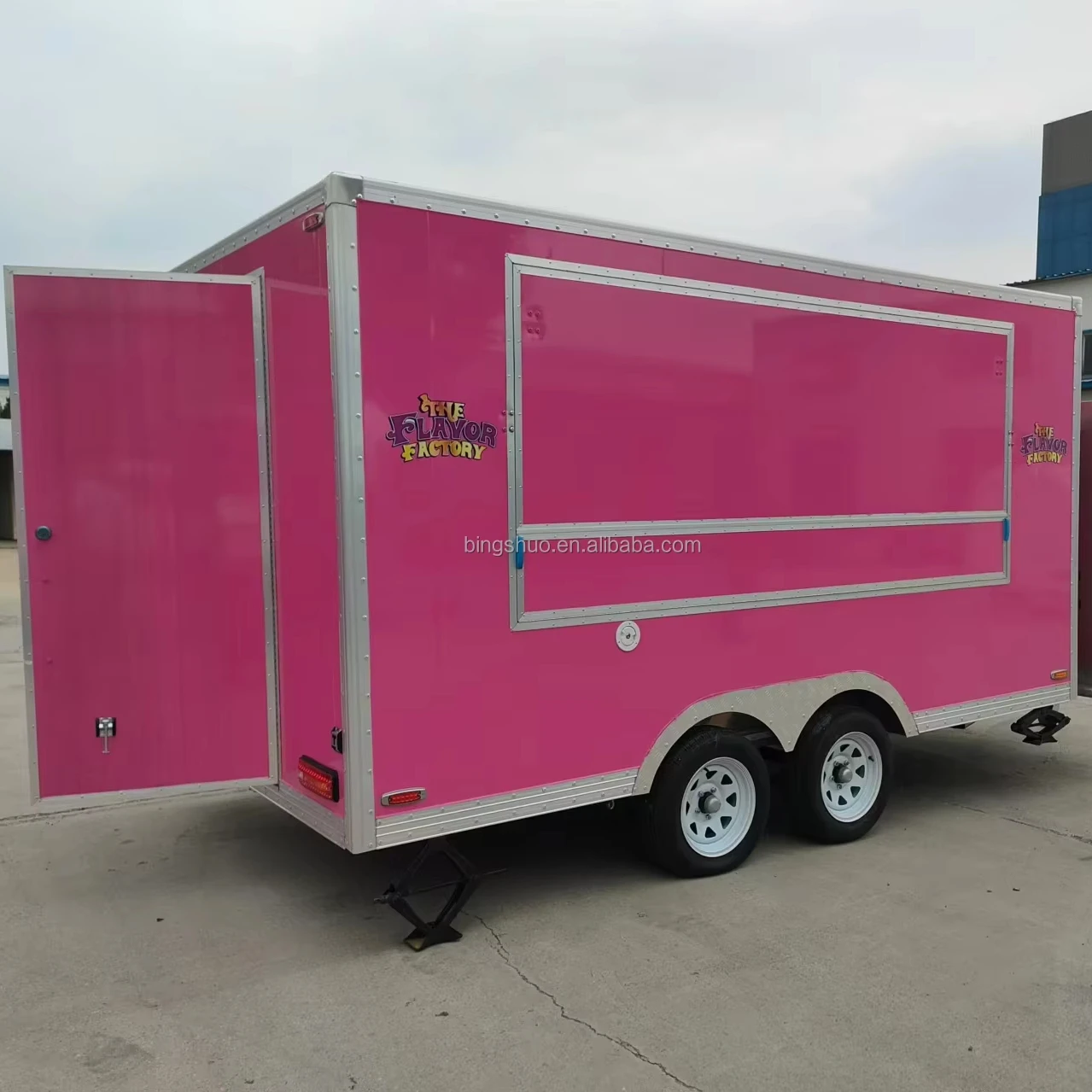 12ft Commercial Food Van Concession Street Mobile Food Truck Cart Fast Food Trailer For Sale Usa Europe Australia