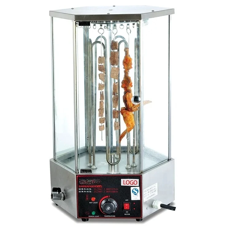 Sokany Energieke Barbecue Elektrische Oven Rookloze Bbq Automatische Roterende Spies Gegrilde Kebab Machine Grill Rotisserie
