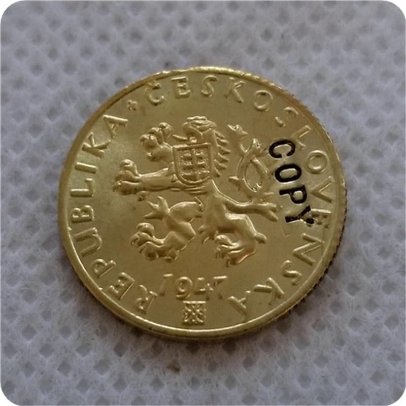 1947 تشيكوسلوفاكيا 20 هاليرو نسخة عملة