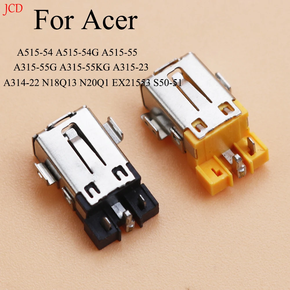 สายเชื่อมต่อสัญญาณจ่ายไฟแล็ปท็อป DC สำหรับ ACER A515-54 A515-54G A515-55 A315-55G A315-55KG A315-23 A314-22 N18Q13 S50-51 EX21553