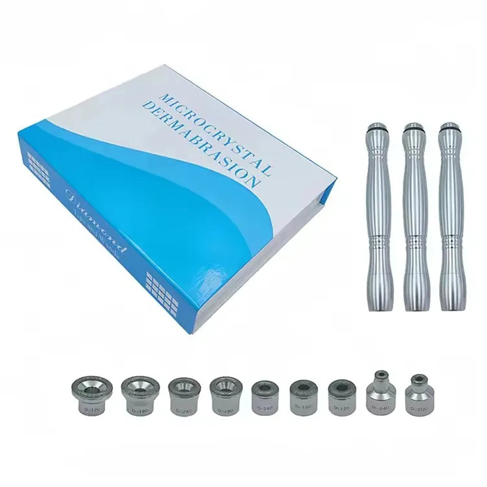 الماس اللوازم الطبية استبدال تلميح التقشير رئيس لجهاز تجميل الوجه الجلد منعش أداة العناية مجموعة الملحقات #5