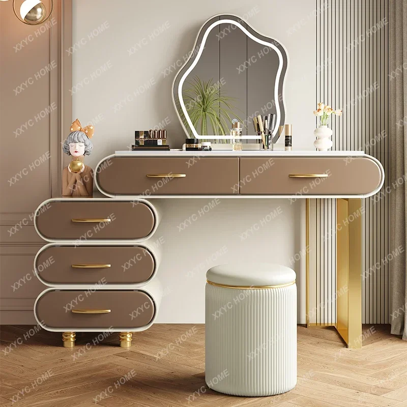 Light Luxury High-Grade Dressing Table Bedroom Modern Simple Storage Integrated Makeup New Design